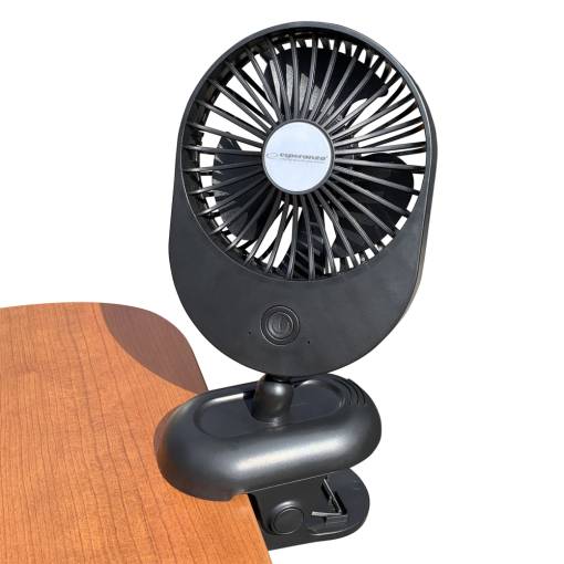 Foto - Chladiaci ventilátor USB s klipom